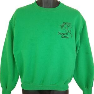 Saguaro Classic Sweatshirt Vintage Y2K Quarter Horse Show Arizona Mens Medium